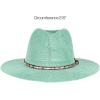 imageCC Panama Hat WRhinestone Trim BandMint