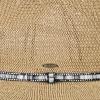 imageCC Panama Hat WRhinestone Trim BandNatural