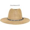 imageCC Panama Hat WRhinestone Trim BandNatural