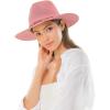 imageCC Panama Hat WRhinestone Trim BandPink