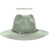 imageCC Panama Hat WRhinestone Trim BandSage