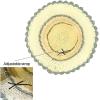 imageCC Paper Straw HandCrochet Bucket HatScallop Edge  Ivory