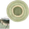 imageCC Paper Straw HandCrochet Bucket HatThin Stripe Patterns  Sage