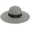 imageCC Paper Straw Sunhat  for WomenFoldableblack Heater
