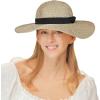 imageCC Paper Straw Sunhat  for WomenFoldablebrown Heater