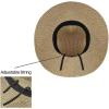 imageCC Paper Straw Sunhat  for WomenFoldablebrown Heater