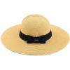 imageCC Paper Straw Sunhat  for WomenFoldablenatural