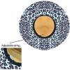 imageCC Paper Straw Sunhat  for WomenLeopardlt Blue