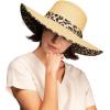 imageCC Paper Straw Sunhat  for WomenLeopardlt Brown