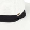 imageCC Paper Straw Sunhat  for WomenPonytailwhite
