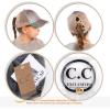 imageCC Ponycap Messy High Bun Ponytail Adjustable Glitter Mesh Trucker Baseball CapA Elastic Bandombre Sparkle Glitter Pinkkids