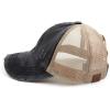 imageCC Ponycap Messy High Bun Ponytail Adjustable Glitter Mesh Trucker Baseball CapBlack  Beige