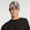 imageCC Ponycap Messy High Bun Ponytail Adjustable Glitter Mesh Trucker Baseball CapCow Black