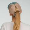 imageCC Ponycap Messy High Bun Ponytail Adjustable Glitter Mesh Trucker Baseball CapDk Green