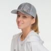 imageCC Ponycap Messy High Bun Ponytail Adjustable Glitter Mesh Trucker Baseball CapGlitter Meshsilver