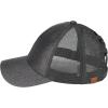 imageCC Ponycap Messy High Bun Ponytail Adjustable Glitter Mesh Trucker Baseball CapGlitterblack