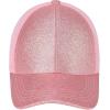 imageCC Ponycap Messy High Bun Ponytail Adjustable Glitter Mesh Trucker Baseball CapGlitterpink