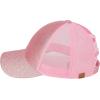 imageCC Ponycap Messy High Bun Ponytail Adjustable Glitter Mesh Trucker Baseball CapGlitterpink