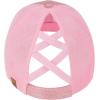 imageCC Ponycap Messy High Bun Ponytail Adjustable Glitter Mesh Trucker Baseball CapGlitterpink