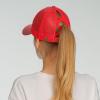 imageCC Ponycap Messy High Bun Ponytail Adjustable Glitter Mesh Trucker Baseball CapGlitterred