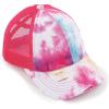 imageCC Ponycap Messy High Bun Ponytail Adjustable Glitter Mesh Trucker Baseball CapHot Pink  Mesh