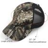 imageCC Ponycap Messy High Bun Ponytail Adjustable Glitter Mesh Trucker Baseball CapMossyoak
