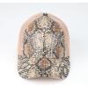 imageCC Ponycap Messy High Bun Ponytail Adjustable Glitter Mesh Trucker Baseball CapSnake Sequinbrown