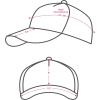 imageCC Ponycap Messy High Bun Ponytail Adjustable Glitter Mesh Trucker Baseball CapTie Dyebaby Pink