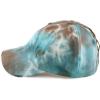 imageCC Ponycap Messy High Bun Ponytail Adjustable Glitter Mesh Trucker Baseball CapTie Dyebrown