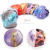 imageCC Ponycap Messy High Bun Ponytail Adjustable Glitter Mesh Trucker Baseball CapTie Dyecoral