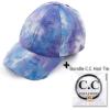 imageCC Ponycap Messy High Bun Ponytail Adjustable Glitter Mesh Trucker Baseball CapTie Dyepurple