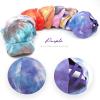 imageCC Ponycap Messy High Bun Ponytail Adjustable Glitter Mesh Trucker Baseball CapTie Dyepurple