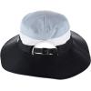 imageCC Safari Sun Hat Wide Brim Hat with Ponytail Hole Packable UPF 50 for Hiking CampingBkGray