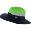 imageCC Safari Sun Hat Wide Brim Hat with Ponytail Hole Packable UPF 50 for Hiking CampingNavyLime