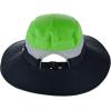 imageCC Safari Sun Hat Wide Brim Hat with Ponytail Hole Packable UPF 50 for Hiking CampingNavyLime