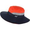 imageCC Safari Sun Hat Wide Brim Hat with Ponytail Hole Packable UPF 50 for Hiking CampingNavyOrange
