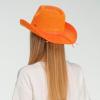 imageCC Sparkly Sequin Cowboy Hat with Suede String TrimOrange