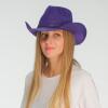 imageCC Sparkly Sequin Cowboy Hat with Suede String TrimPurple