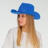 imageCC Sparkly Sequin Cowboy Hat with Suede String TrimRoyal