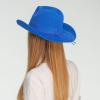 imageCC Sparkly Sequin Cowboy Hat with Suede String TrimRoyal