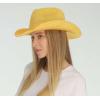 imageCC Sparkly Sequin Cowboy Hat with Suede String TrimYellow