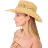 imageCC Sun Straw Western Cowboy Hat Hard Shape Paper Natural