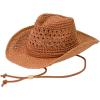 imageCC Sun Straw Western Cowboy Hat Soft ShapeClay