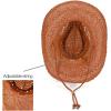 imageCC Sun Straw Western Cowboy Hat Soft ShapeClay