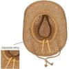 imageCC Sun Straw Western Cowboy Hat Soft ShapeDknatural