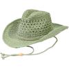 imageCC Sun Straw Western Cowboy Hat Soft ShapePale Sage