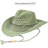 imageCC Sun Straw Western Cowboy Hat Soft ShapePale Sage