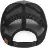 imageCC Trucker Hat  American Flag Mesh Back Cap for Unisex Adjustable Snapback Laser Print Patriotic Baseball CapGrey  Black