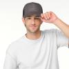 imageCC Trucker Hat  American Flag Mesh Back Cap for Unisex Adjustable Snapback Laser Print Patriotic Baseball CapGrey  Black
