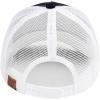 imageCC Trucker Hat  American Flag Mesh Back Cap for Unisex Adjustable Snapback Laser Print Patriotic Baseball CapNavy  White